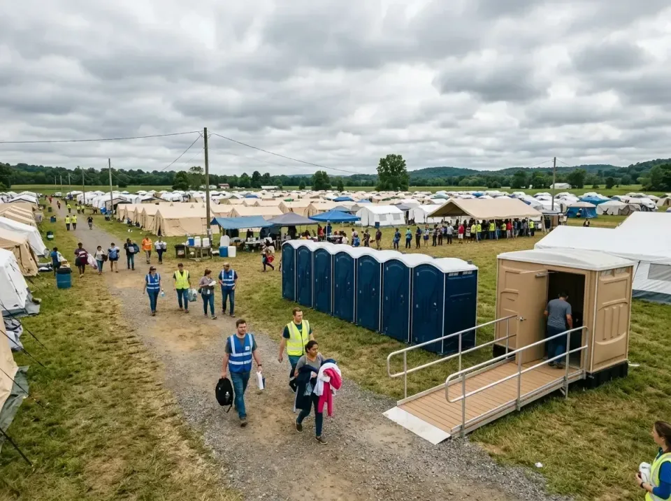 disaster-relief-camp-restrooms-010 — frequently asked questions, Dumpster & Portable Bathrooms Rental in Palmview, TX